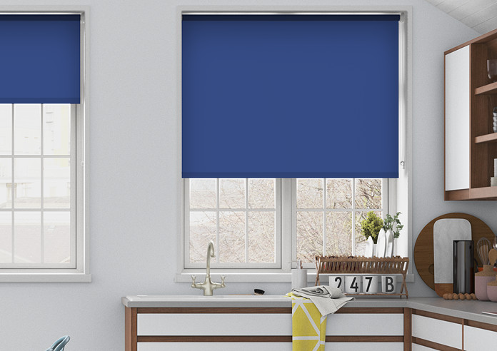 Eco Friendly, Pacific Blue - Twist&Fit Roller Blind - Image 3
